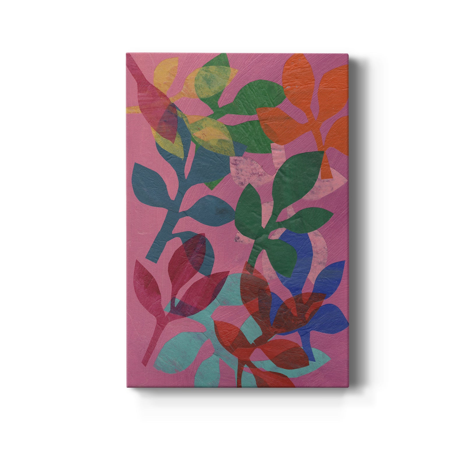 Vivid Stems IV - Canvas Art Print