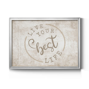 Best Life Premium Classic Framed Canvas - Ready to Hang