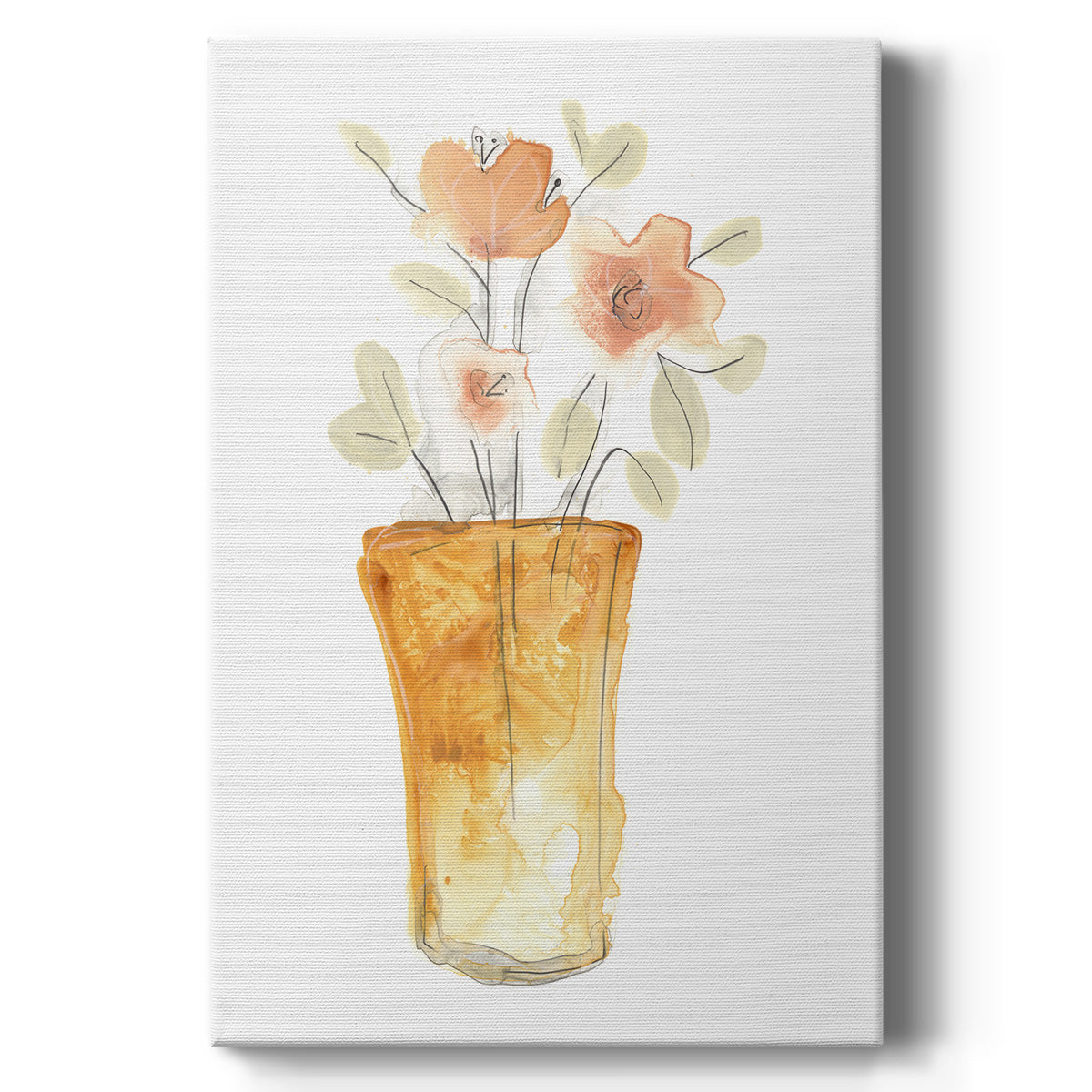 Blossom Pop Study I - Canvas Art Print