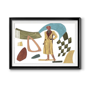 Vintage Vibes III - Modern Framed Art Print
