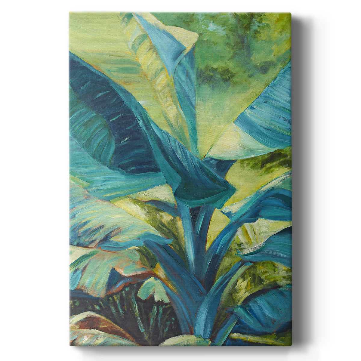 Green Banana Duo I - Canvas Art Print