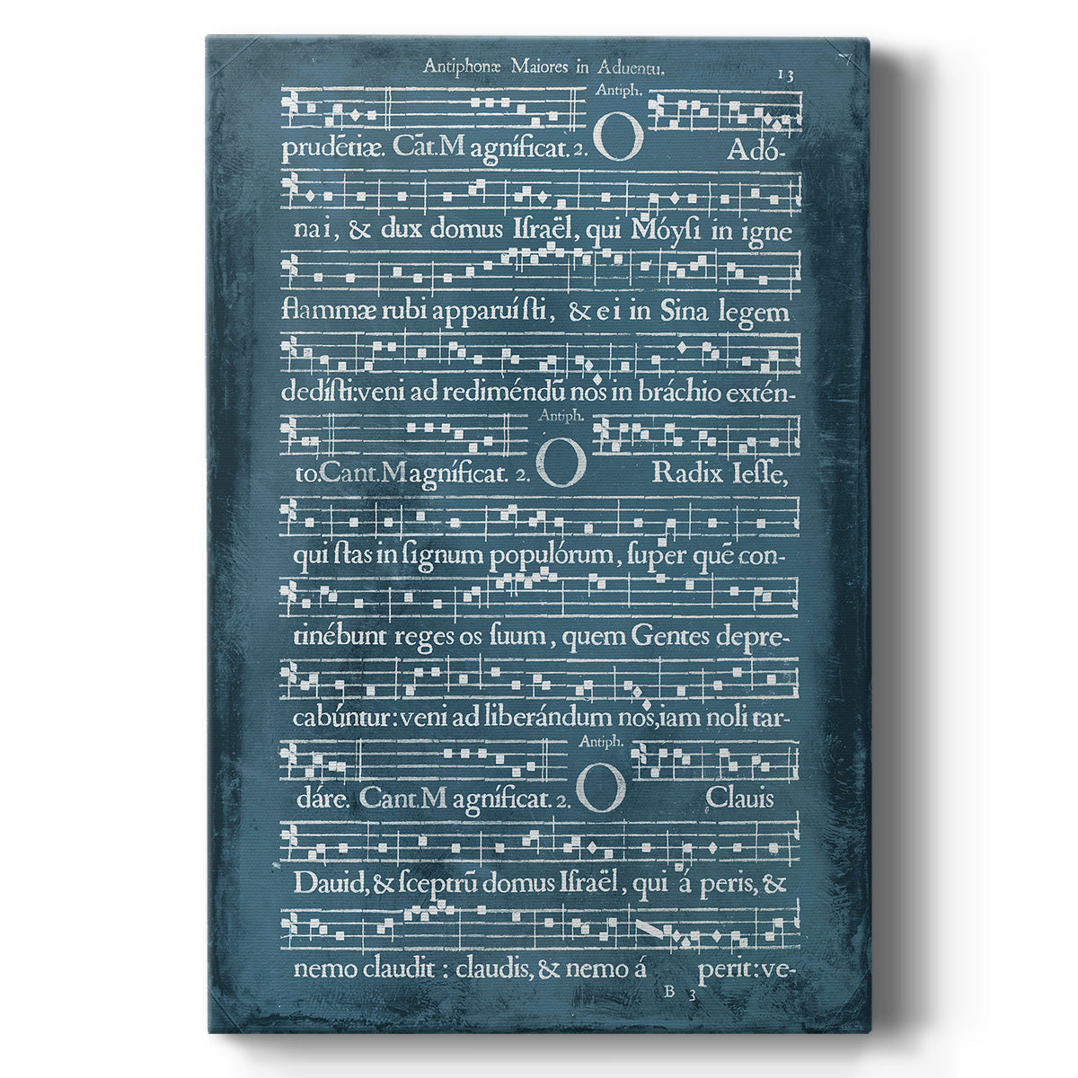 Graphic Songbook III - Canvas Art Print