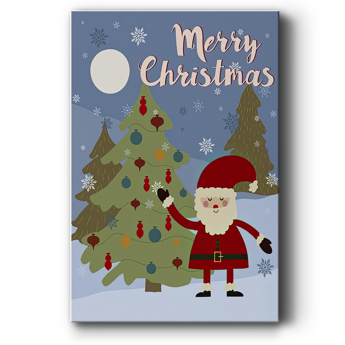 Winer Santa I - Canvas Art Print