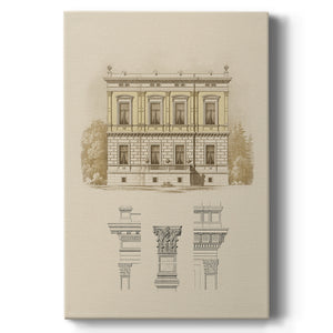 Estate & Plan IV - Canvas Art Print