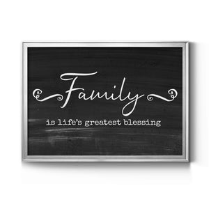 Greatest Blessing - Modern Framed Canvas Print