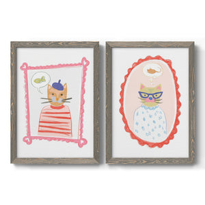 Cameo Characters I - Premium Framed Canvas 2 Piece Set - Ready to Hang