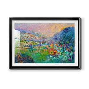 Embraced - Modern Framed Art Print