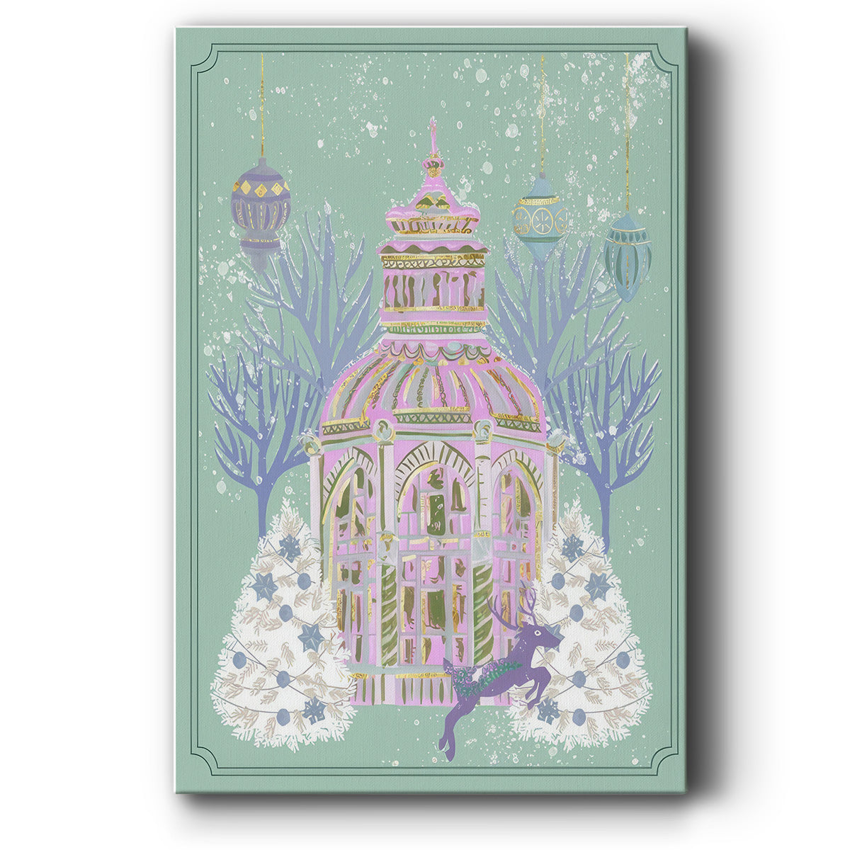 Winter Holidays V - Canvas Art Print