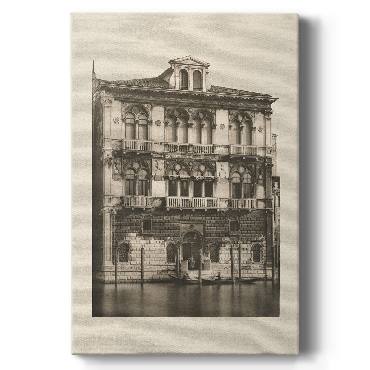 Vintage Views of Venice II - Canvas Art Print