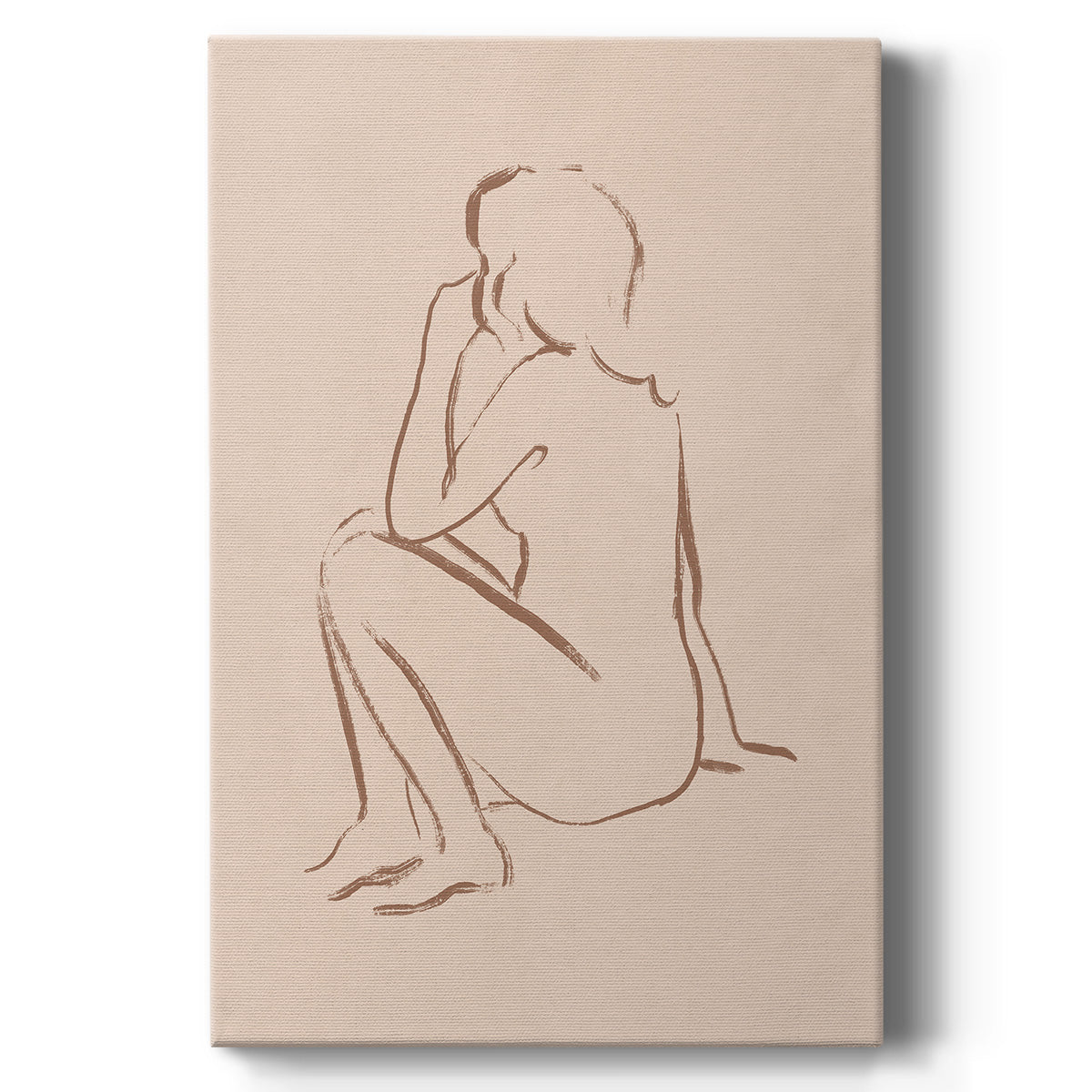 Sketched Pose II - Canvas Art Print