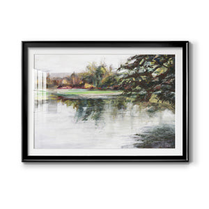 Upon Reflection - Modern Framed Art Print