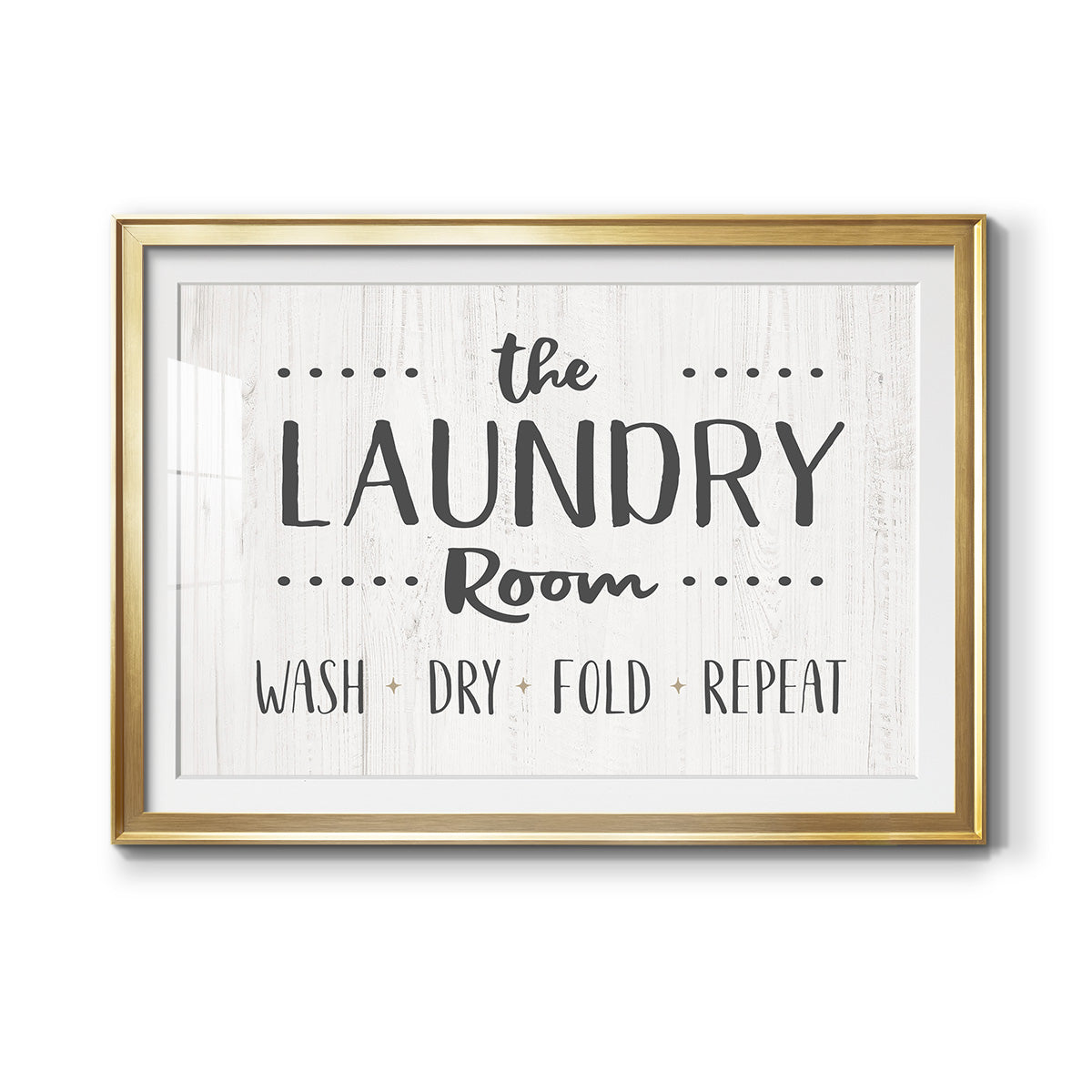 The Laundry Room - Modern Framed Art Print