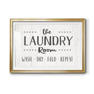 The Laundry Room Premium Framed Print - Ready to Hang