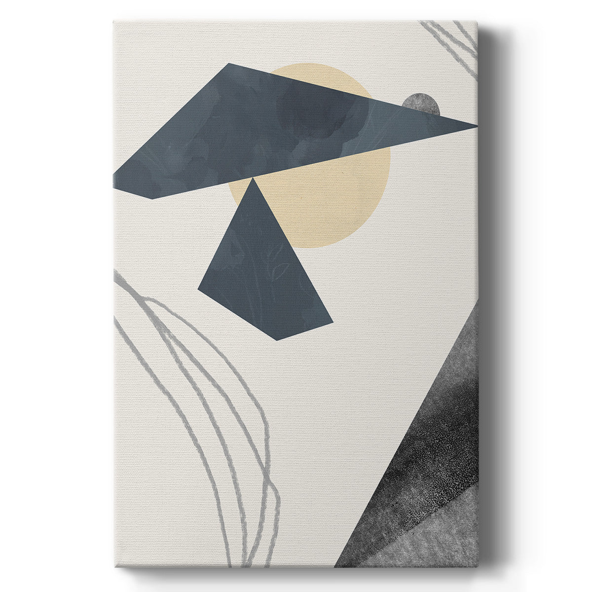 Diamond Slate IV - Canvas Art Print