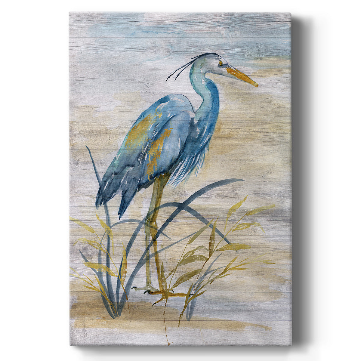 Blue Heron I - Canvas Art Print