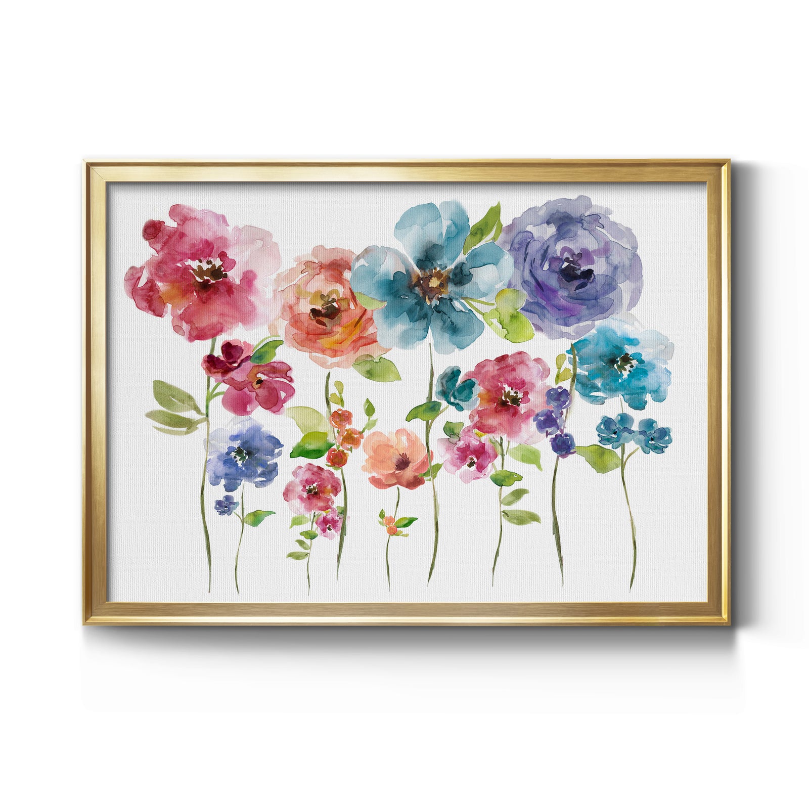 Belle Boutique Arrangement - Modern Framed Canvas Print
