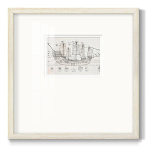 Frigate III Premium Framed Print Double Matboard