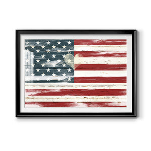 Heart of America - Modern Framed Art Print