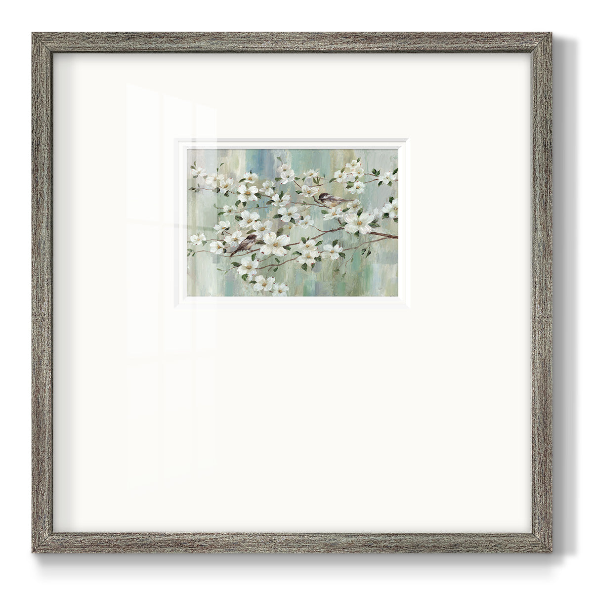 Spring's Song Premium Framed Print Double Matboard