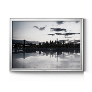 Shimmering Skyline Premium Classic Framed Canvas - Ready to Hang