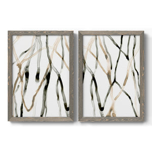 Runnel XI - Barnwood Framed Canvas Set