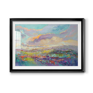 Land of Milk and Honey - Modern Framed Art Print