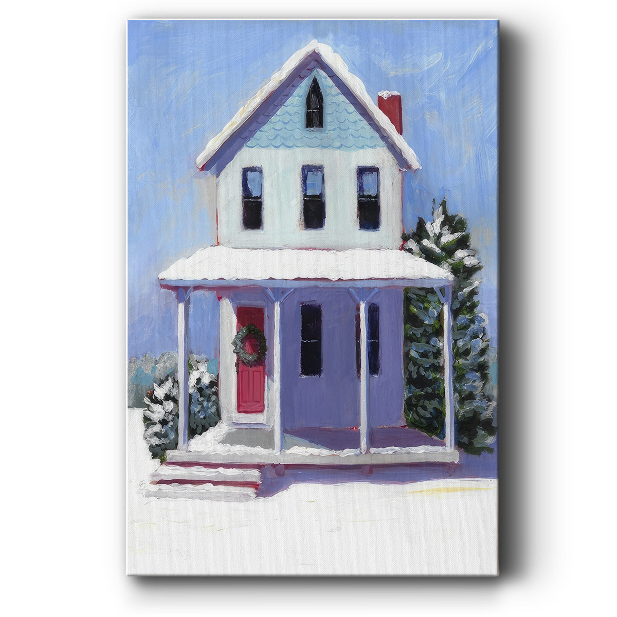 Victorian Home I - Gallery Wrapped Canvas