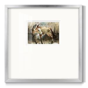 Lodge Twilight I Premium Framed Print Double Matboard