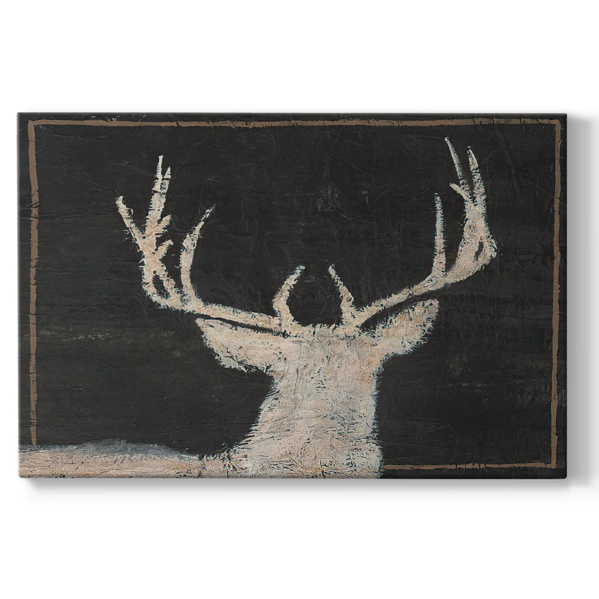 Brow Tine Deer II - Canvas Art Print