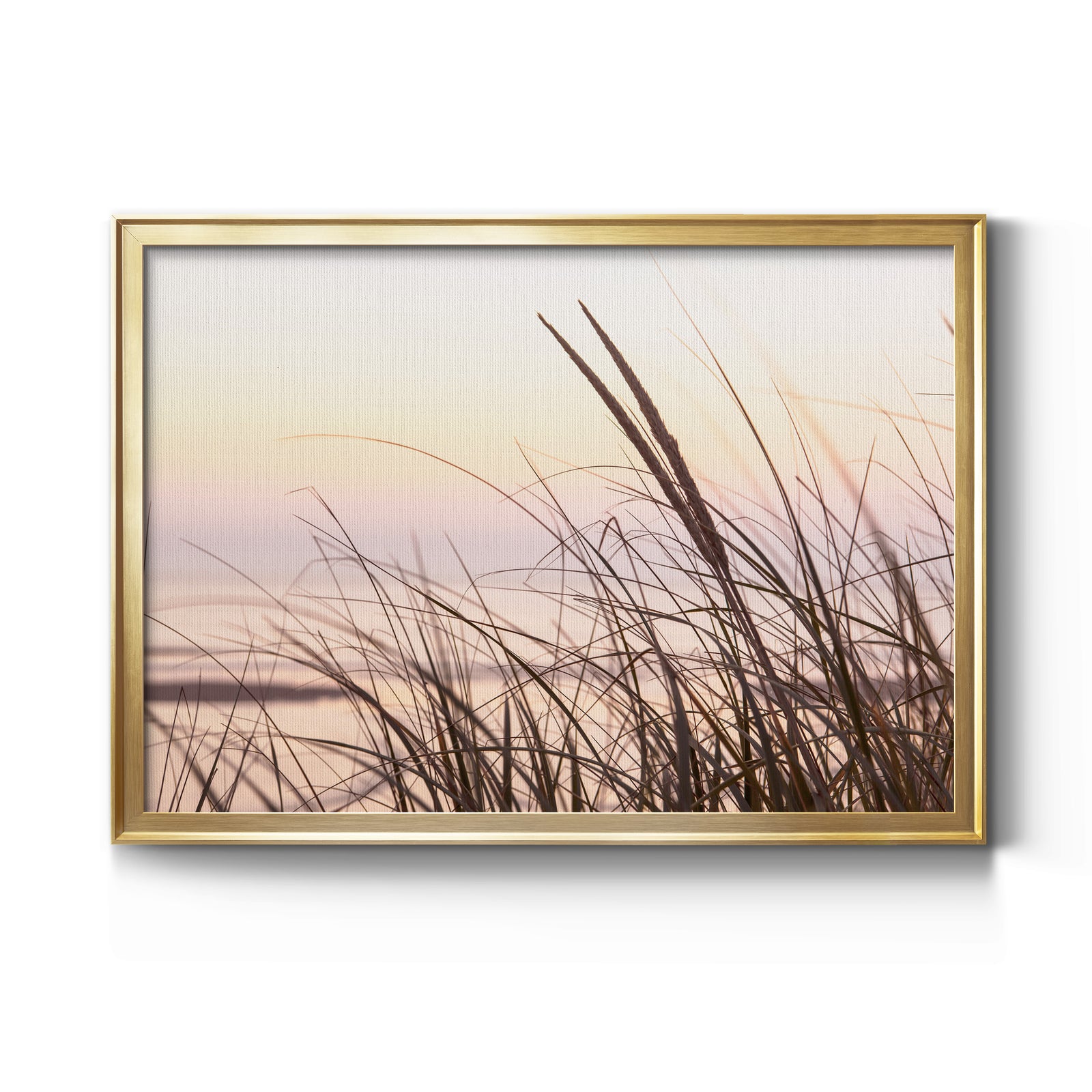 Cape Dune Morning - Modern Framed Canvas Print