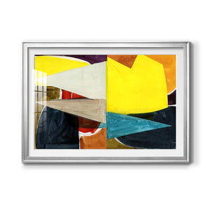 Jigsaw 1 - Modern Framed Art Print