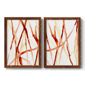 Runnel V - Barnwood Framed Canvas Set