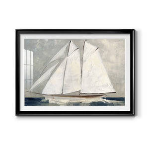 Setting Sail Premium Framed Print - Ready to Hang