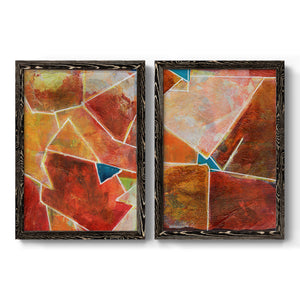 Primary Connection VII - Barnwood Framed Canvas Set