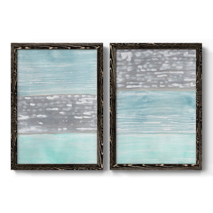 Hydrusphere I - Barnwood Framed Canvas Set