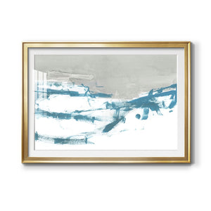 Meta Land III - Modern Framed Art Print