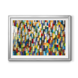 Confetti II - Modern Framed Art Print
