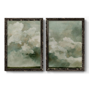 Coming Rain I - Barnwood Framed Canvas Set