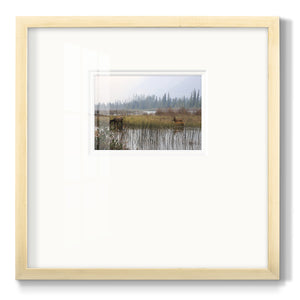 Out With The Twins Premium Framed Print Double Matboard