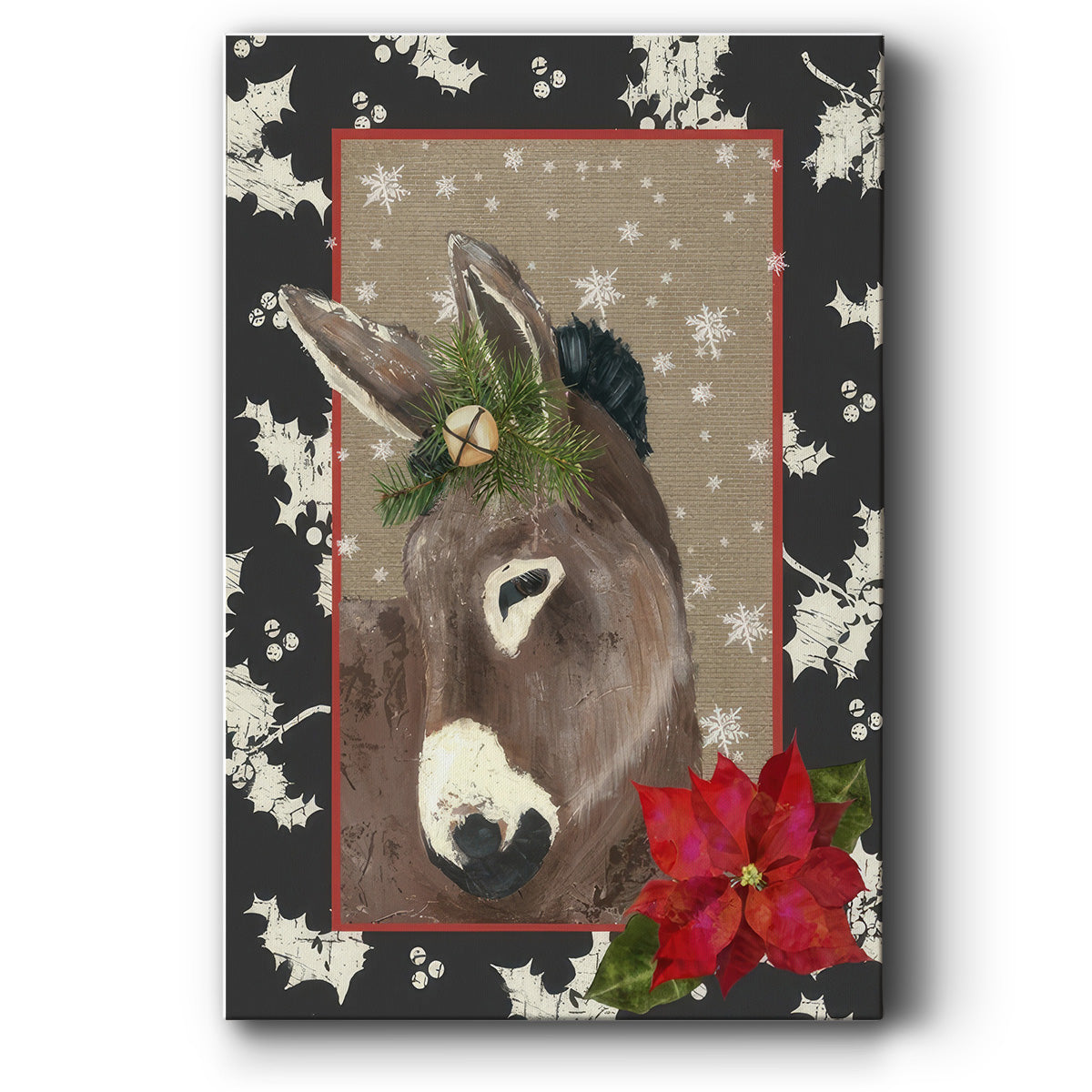 County Christmas Farm III - Canvas Art Print