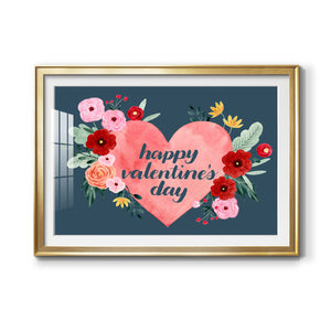 Sweet Hearts Collection A - Modern Framed Art Print