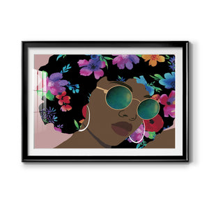 Butterfly Diva II - Modern Framed Art Print
