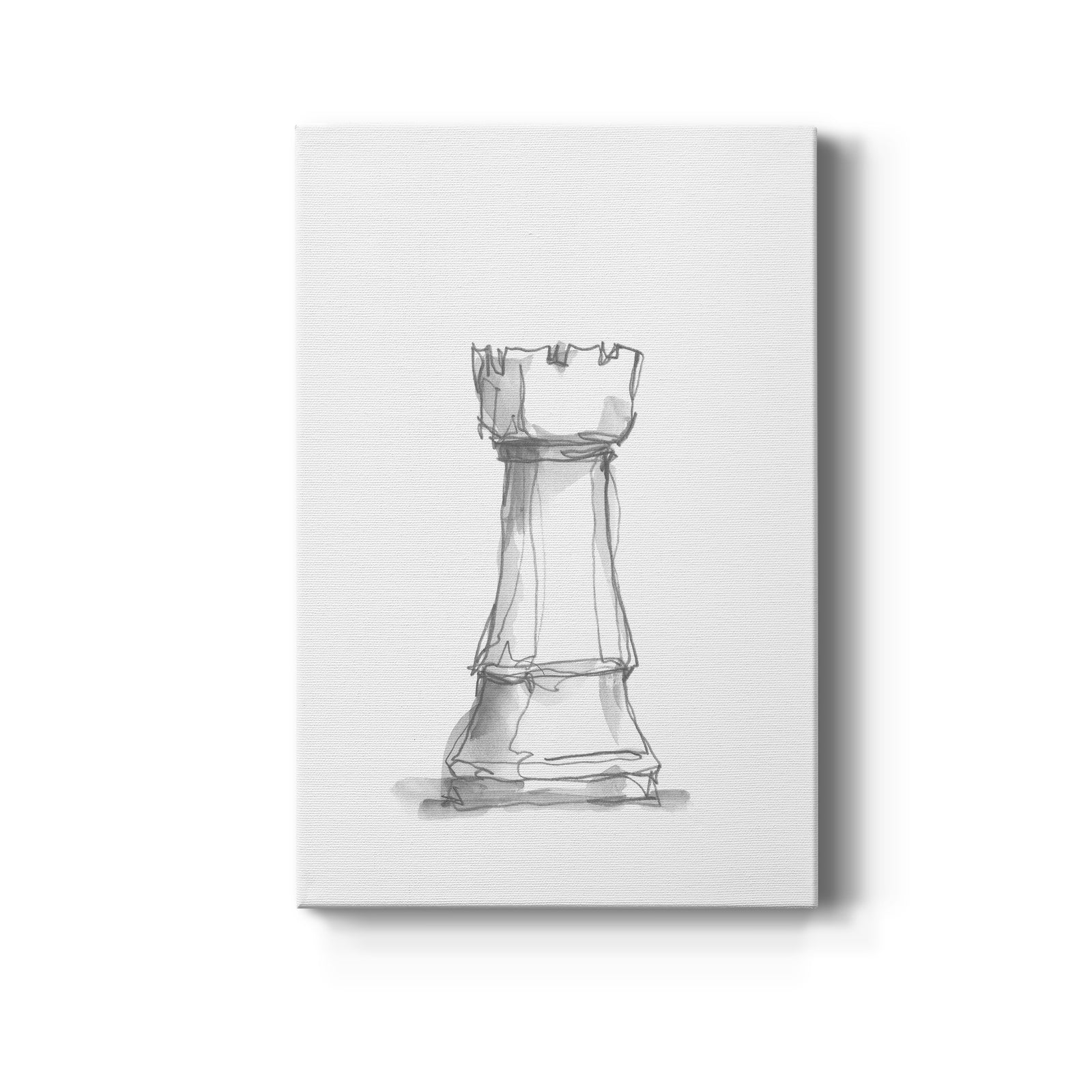 Chess Piece Study V - Canvas Art Print