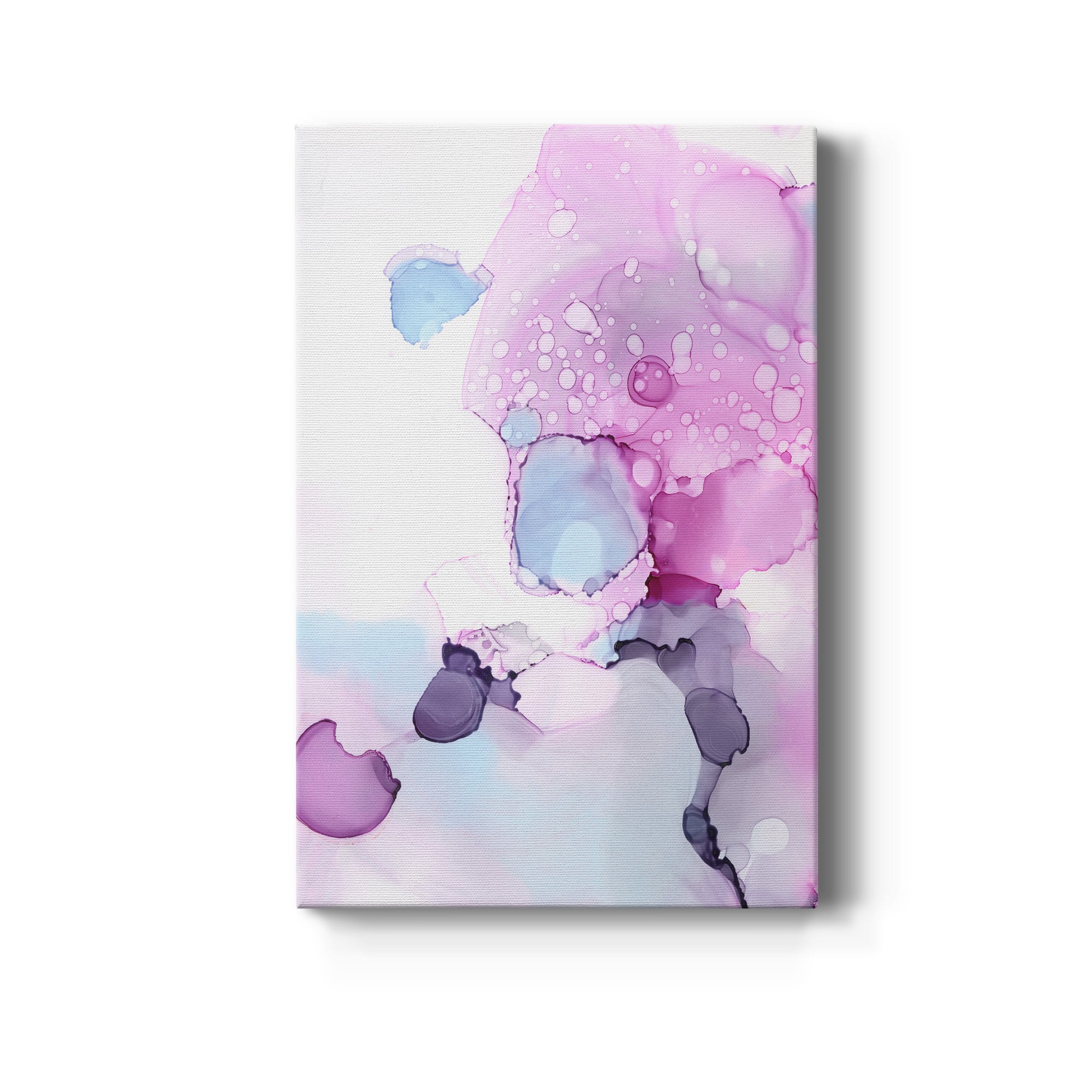 Fluid Magenta IV Premium Gallery Wrapped Canvas - Ready to Hang