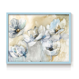 41787,artwork,flowers,floral,painting,modern,decor,home,interior,white,blue,delicate,blossoms,design,nature,still life,aesthetic,elegant,beauty,frame,neutral,soft tones,decor piece,wall art,creativity,inspiration,harmony,fresh,visual,texture,light,contemporary,arrangement,botanical,vivid,outdoors,tranquility,color palette,visual composition,Re-stickable,Plants & Flowers