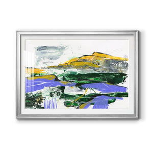 Silent Mountain VI - Modern Framed Art Print