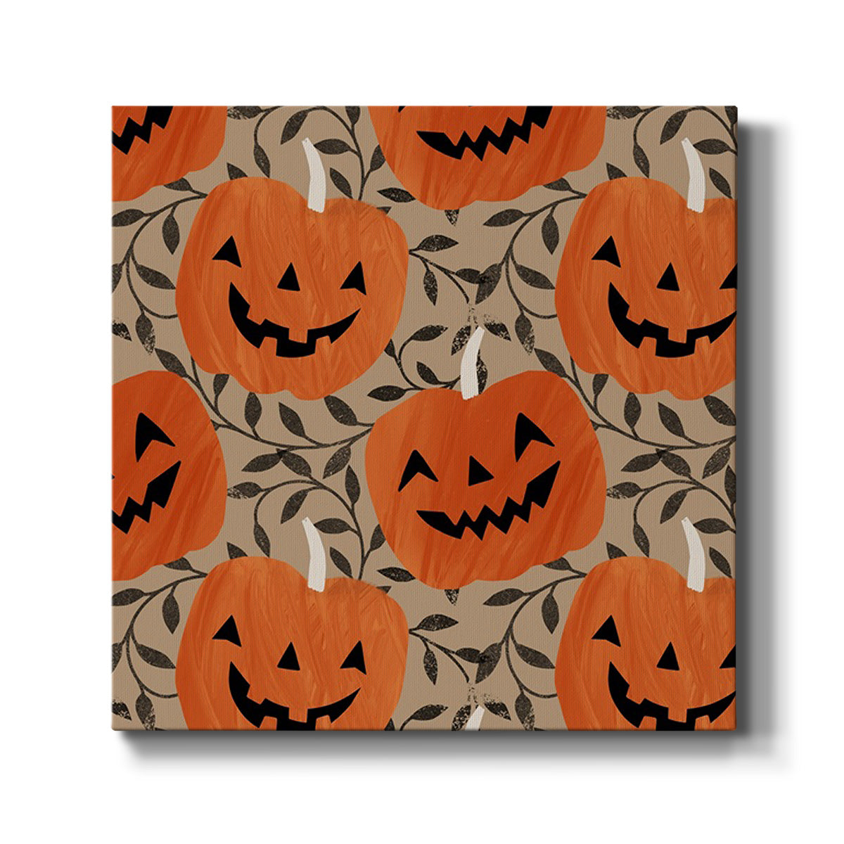 Graphic Halloween Collection F-Premium Gallery Wrapped Canvas - Ready to Hang