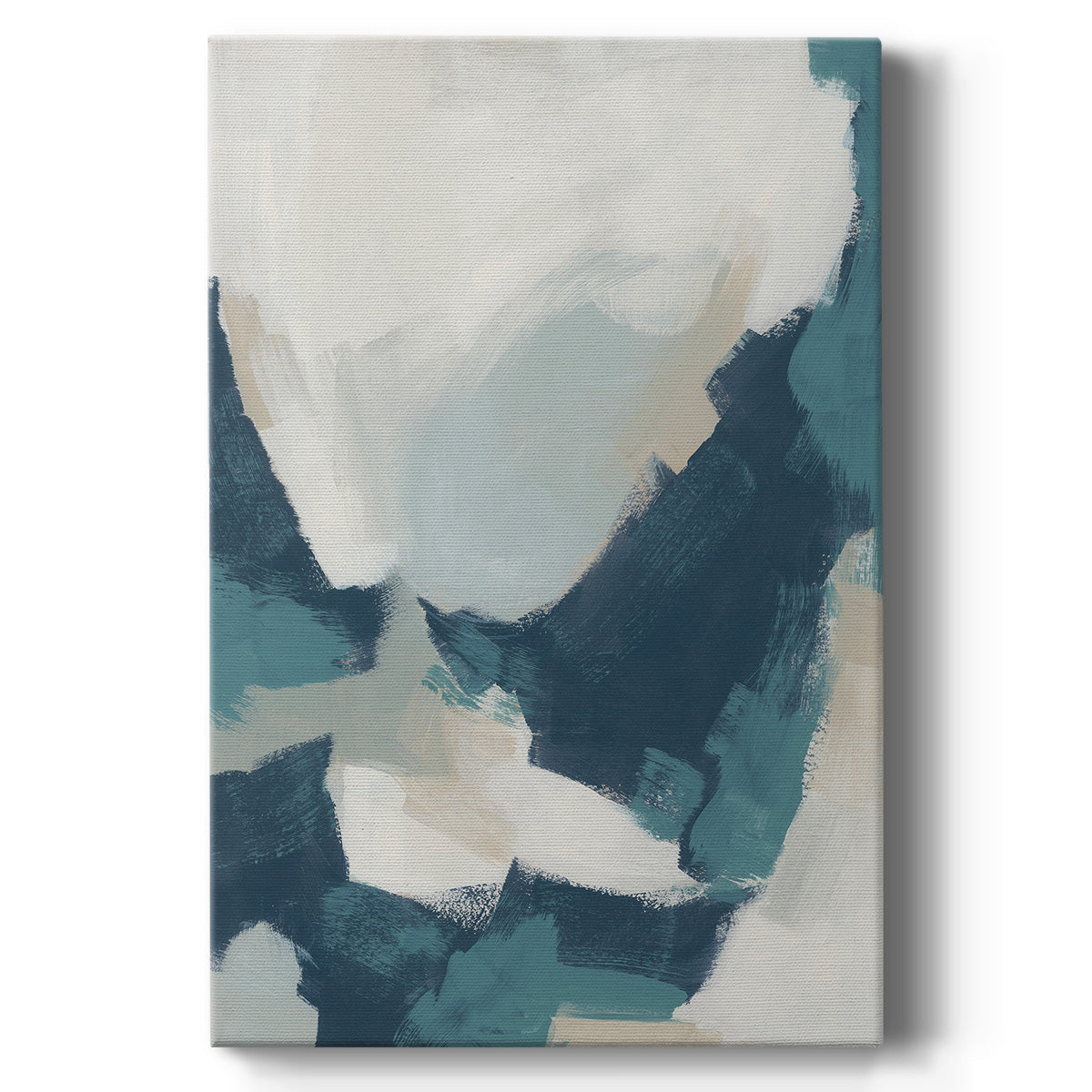 Brushy Blues I - Canvas Art Print