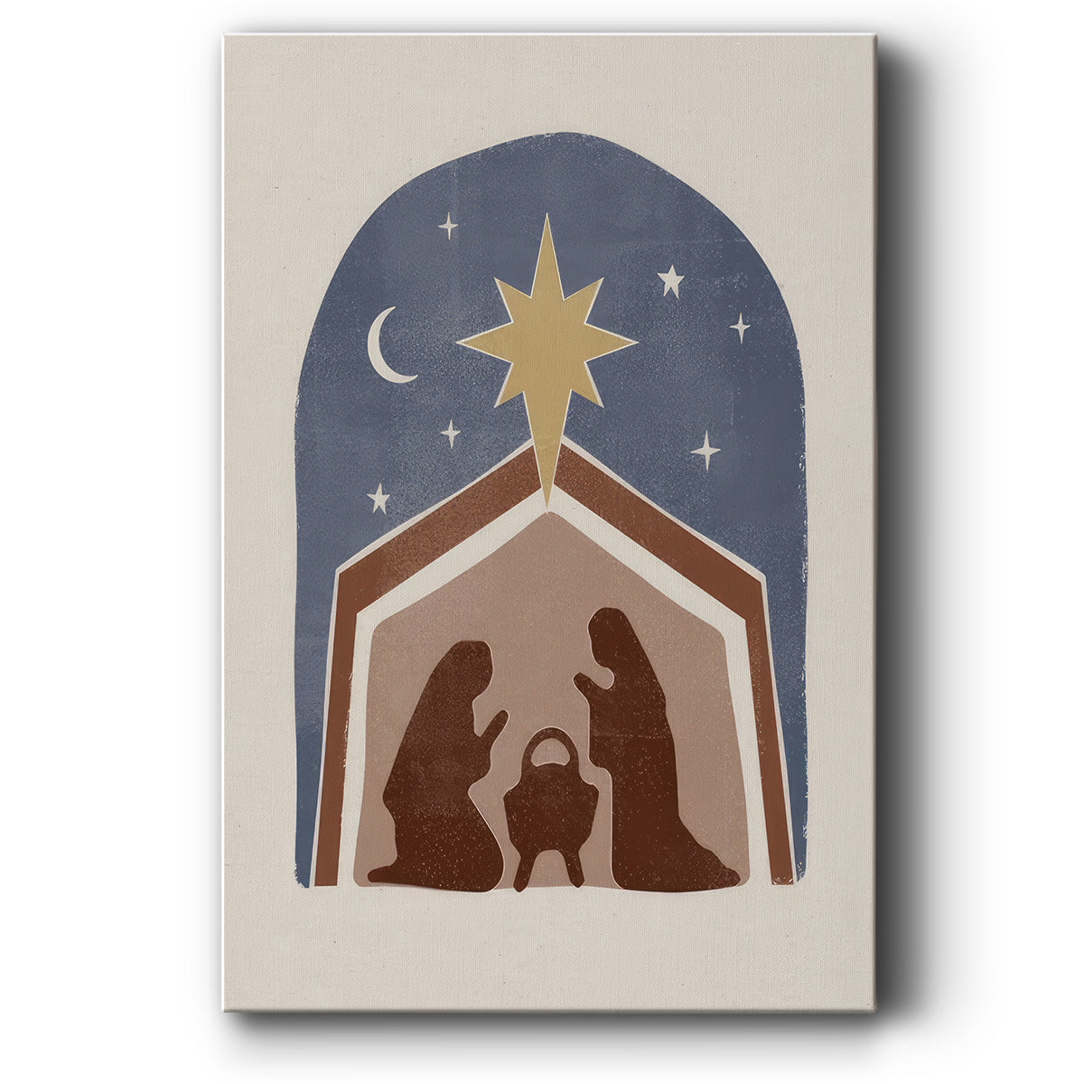 Boho Nativity I - Canvas Art Print