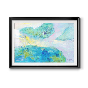 Smooth Sailing in the Heartland - Modern Framed Art Print